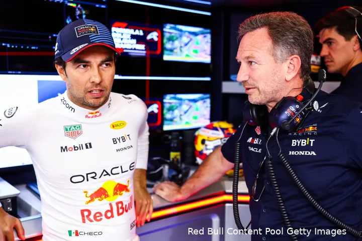 sergio perez racedag belgie 2024 redbullracing christian horner