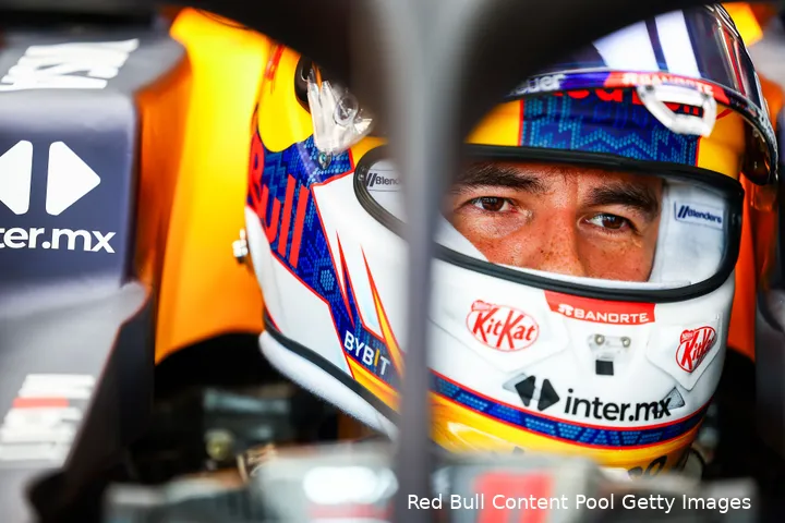 sergio perez red bull racing hongarije zaterdag 2024 3