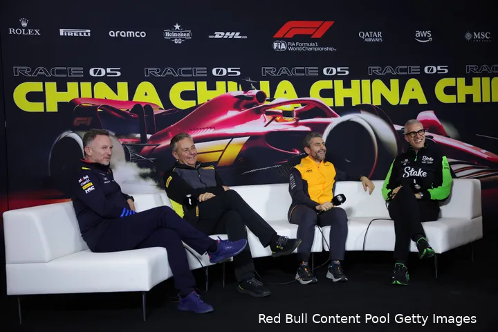 christian horner andrea stella mario isola