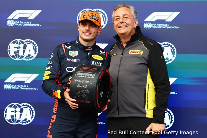max verstappen mario isola pole pirelli