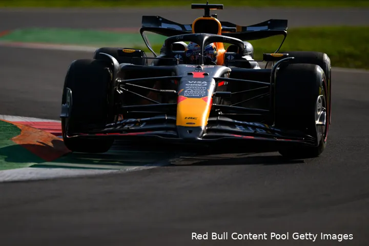 max verstappen red bull racing vrijdag gp italie 2024 3