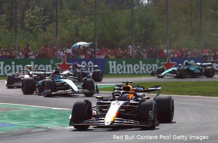 <i>Verstappen gebruikt dezelfde achtervleugel in Monza.</i>