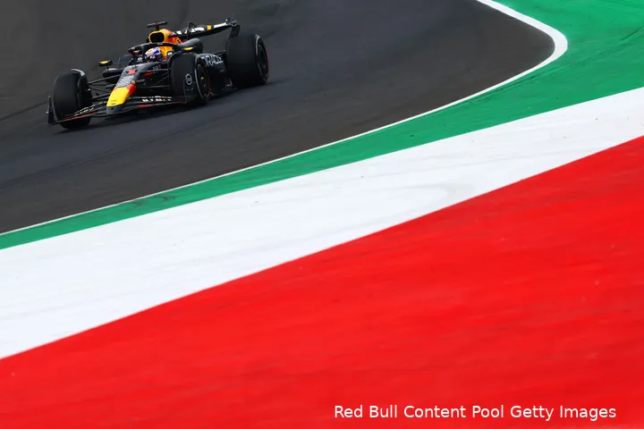 Max Verstappen kon niet uitblinken in Italië.