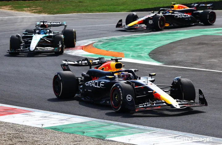 monza italie zondag sergio perez max verstappen george russell