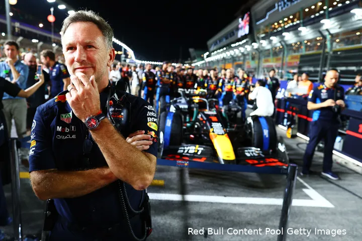 red bull racing christian horner singapore gp zondag 2024