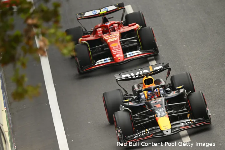 red bull racing max verstappen gp azerbeidzjan zaterdag 2024 5