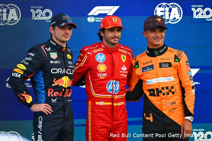 max verstappen carlos sainz lando norris top3 kwalificatie mexico