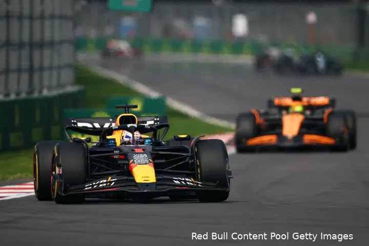 max verstappen lando norris mexico race 2024