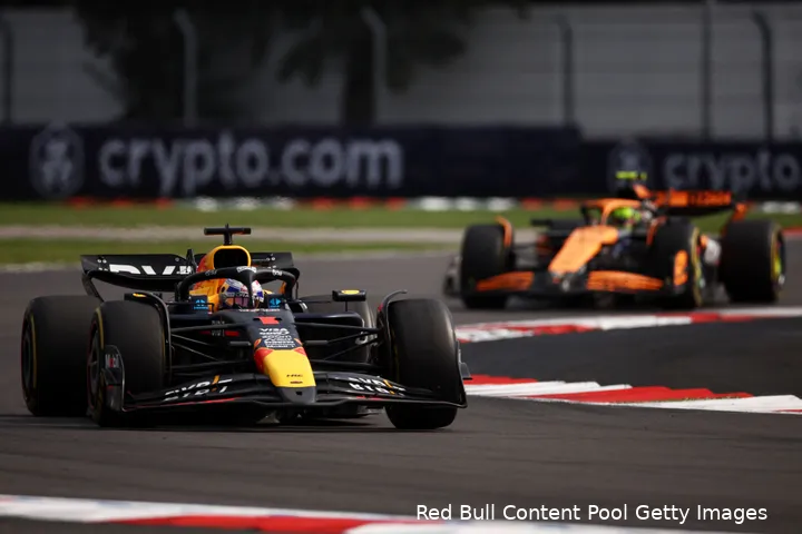 max verstappen lando norris mexico race 2024