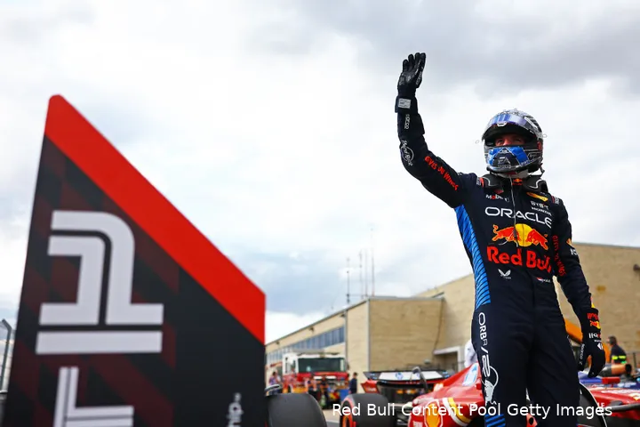 max verstappen sprintpole blij kwalificatie sprintrace cota 2024
