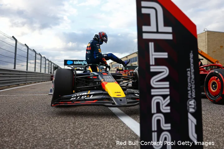 max verstappen sprintpole blij kwalificatie sprintrace cota 2024