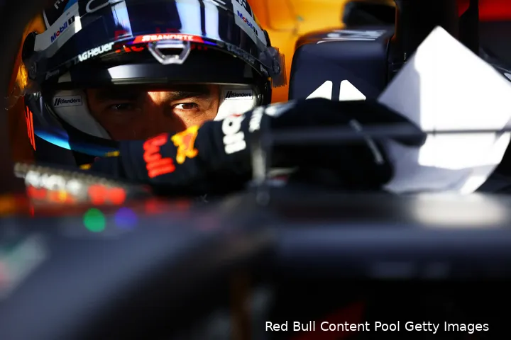 <i>Pérez stond bekend als bandenfluisteraar, maar dat was dus afhankelijk van de auto en het circuit.</i>
