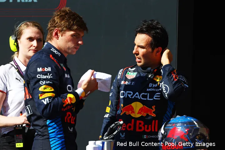 sergio perez max verstappen red bull racing gp verenigde staten 2024