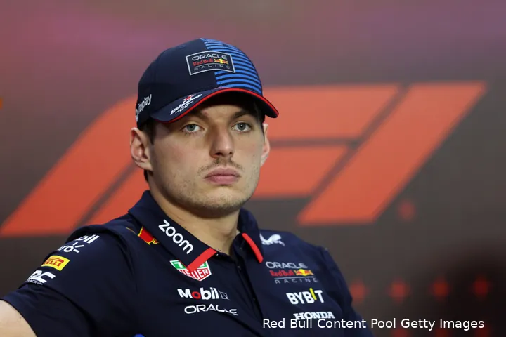 Max Verstappen kon op flinke kritiek rekenen.
