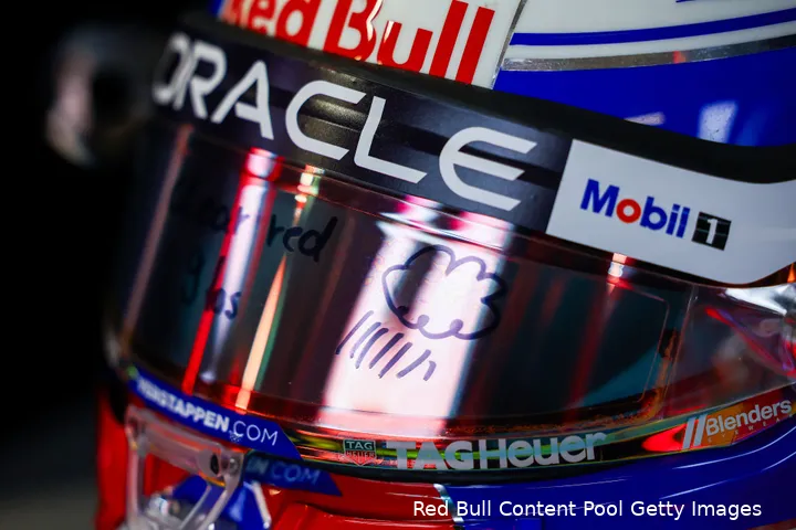 max verstappen regen helm 2024 brazilie kwalificatie