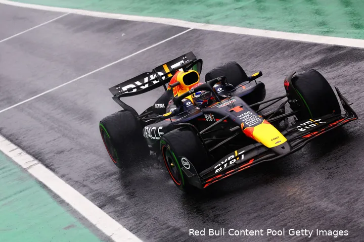 max verstappen zondag brazilie kwalificatie 2024 redbullracing