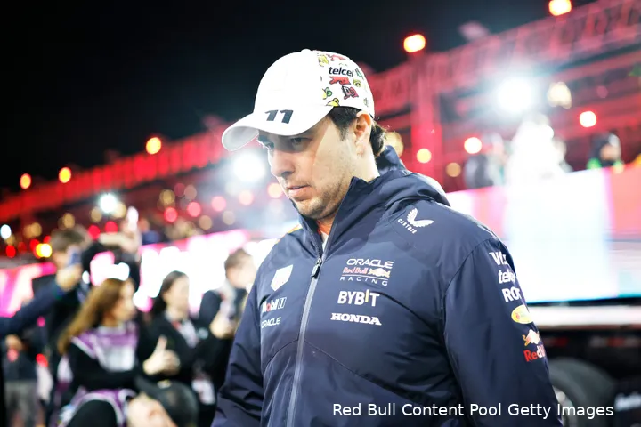Sergio Pérez behaalde slechts één punt afgelopen weekend in Las Vegas.