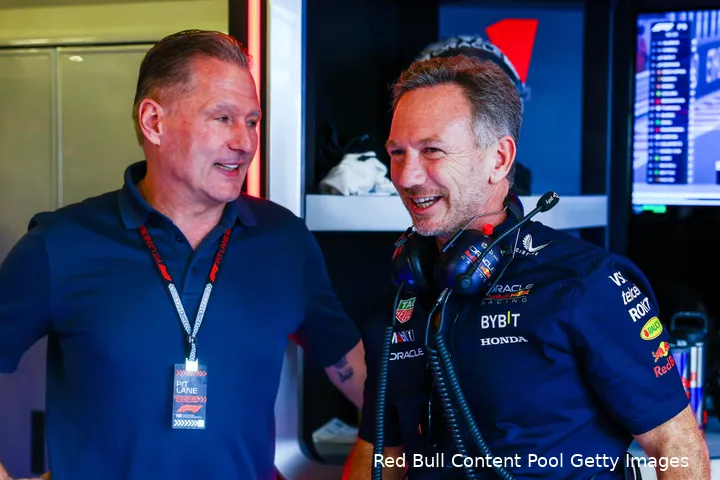 jos verstappen christian horner abu dhabi 2024