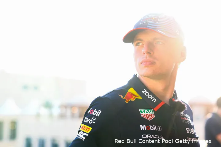 <i>Russell denkt dat Verstappen zich nog zal verbeteren dit weekend.</i>