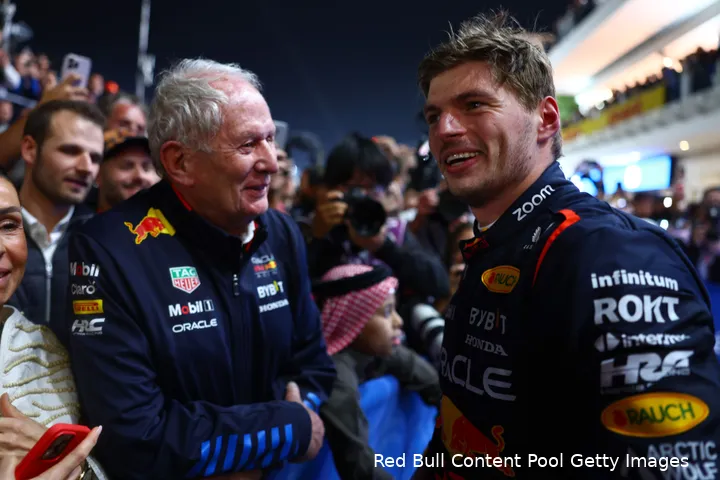 max verstappen helmut marko qatar win 1
