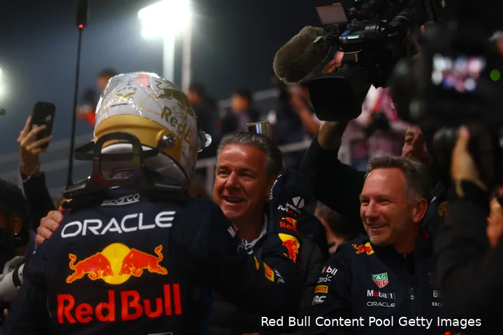 De belangrijkste mensen tellen alleen maar voor Verstappen.