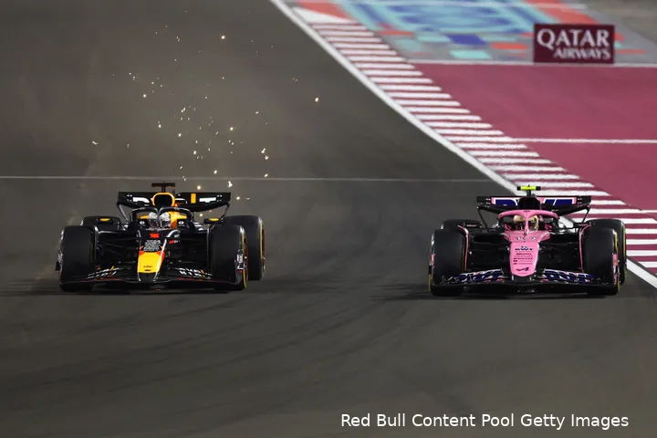 max verstappen sprintrace zaterdag qatar 2024 redbullracing pierre gasly