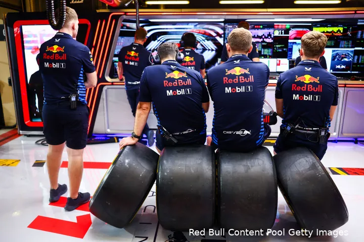 monteurs red bull racing banden pirelli