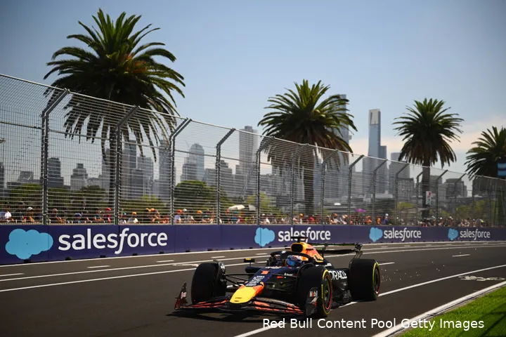 Verstappen pakte P3 voor de startgrid van Australië.