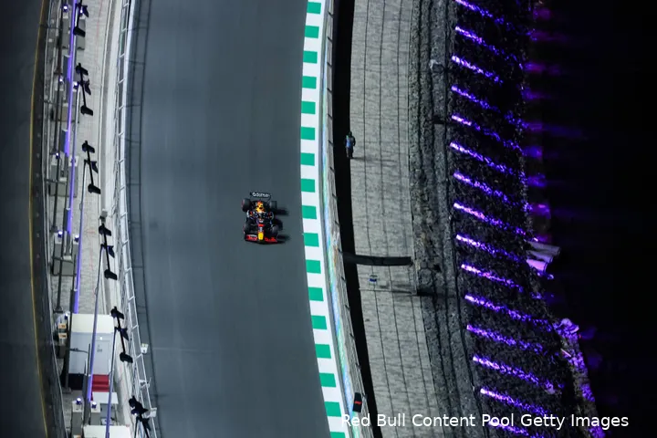 Verstappen pakte zijn 42ste poleposition.