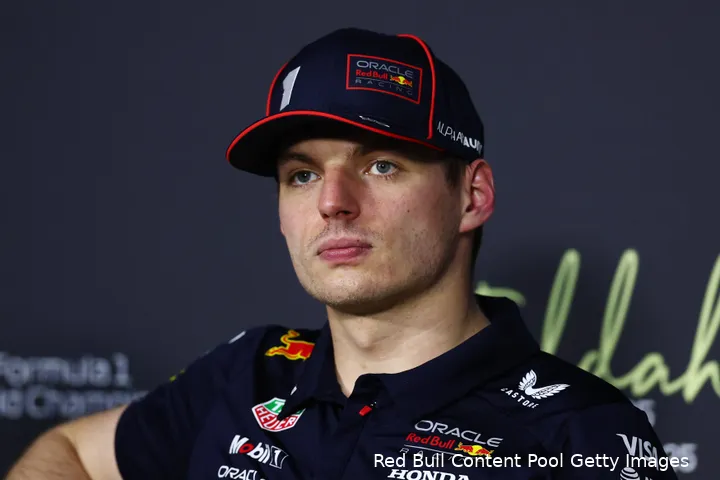 <i>Verstappen excelleert altijd onder druk.</i>