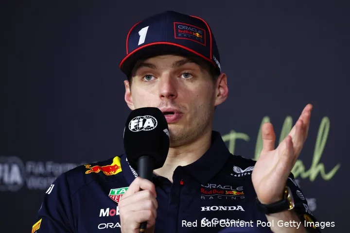 red bull racing max verstappen gp saoedi arabie 2025 zondag 10