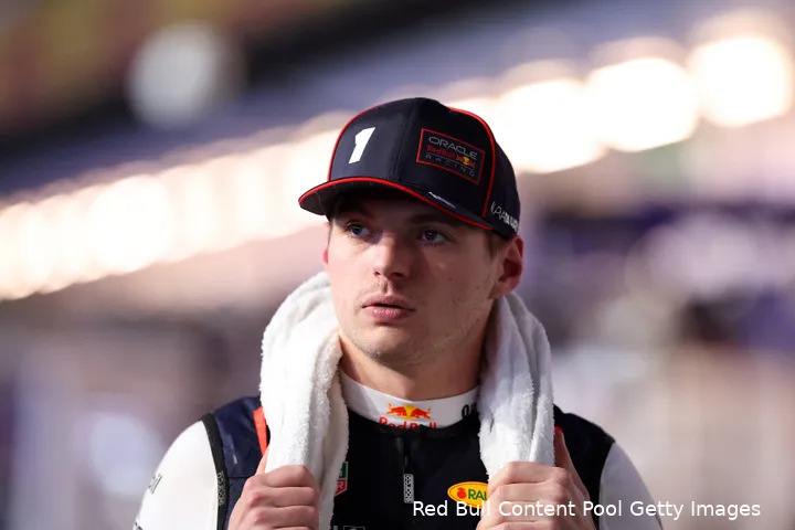red bull racing max verstappen gp saoedi arabie 2025 zondag 2