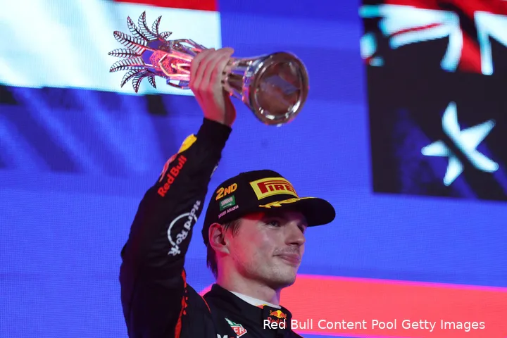 red bull racing max verstappen gp saoedi arabie 2025 zondag 2