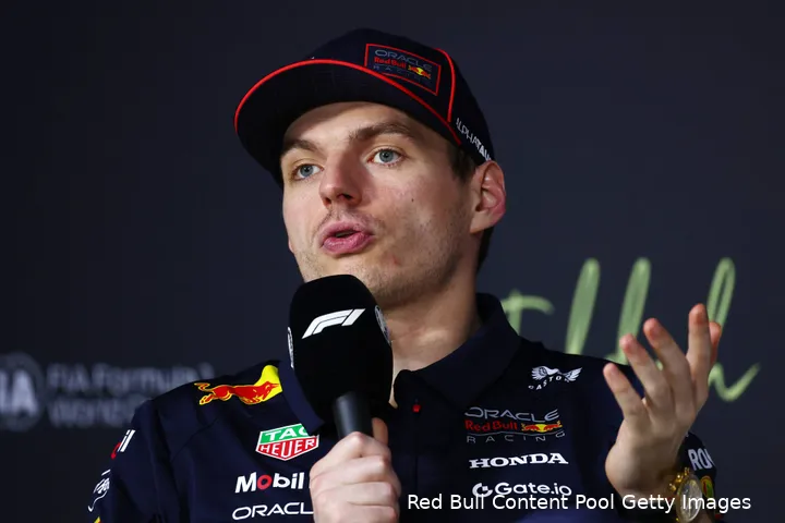 red bull racing max verstappen gp saoedi arabie 2025 zondag 4