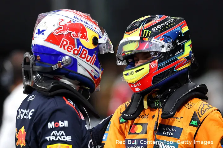 red bull racing max verstappen mclaren oscar piastri gp saoedi arabie 2025 zaterdag