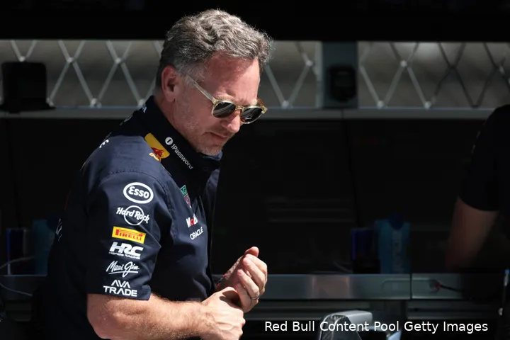 christian horner red bull racing gp spanje 2025 zaterdag
