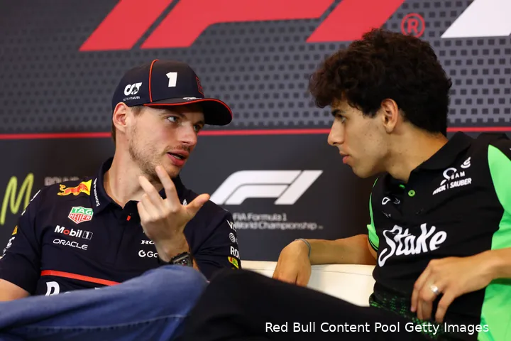 max verstappen alex albon gabriel bortoleto