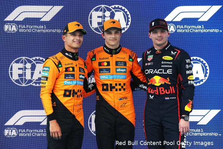 max verstappen red bull racing gp spanje 2025 zaterdag kwalificatie mclaren lando norris oscar piastri 4