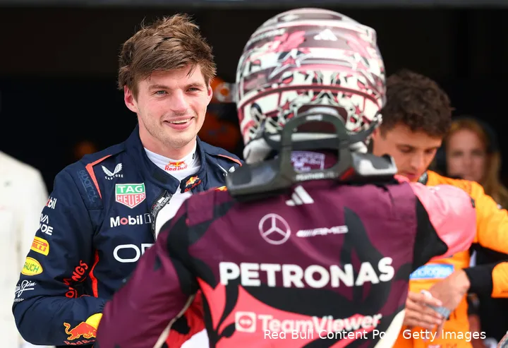 red bull racing max verstappen mercedes andrea kimi antonelli gp miami 2025 zaterdag