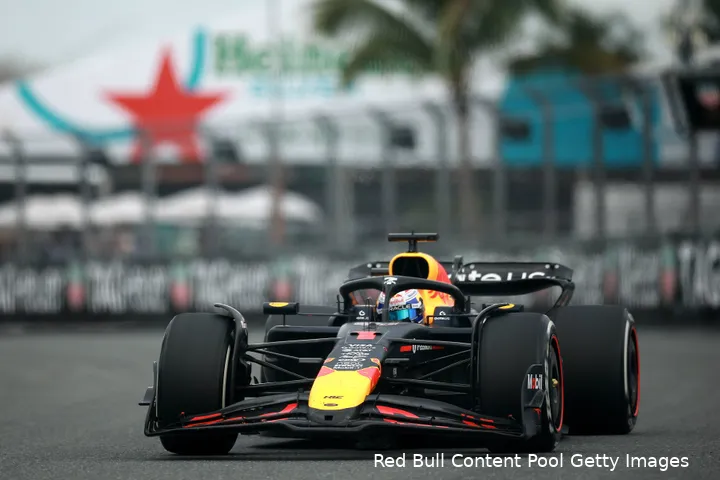 red bull racing max verstappen miami gp 2025 zondag