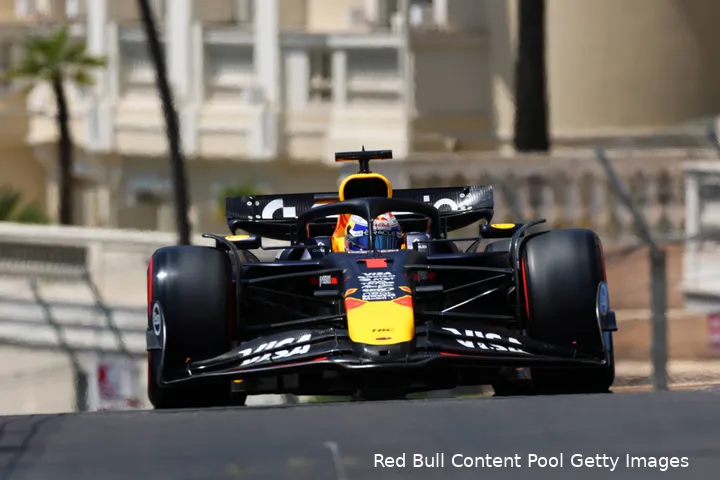 red bull racing max verstappen zaterdag gp monaco 2025 6