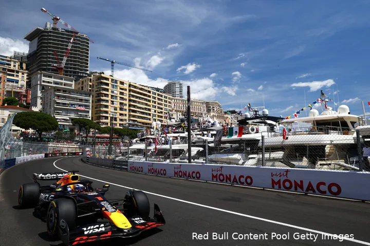 red bull racing max verstappen zaterdag gp monaco 2025