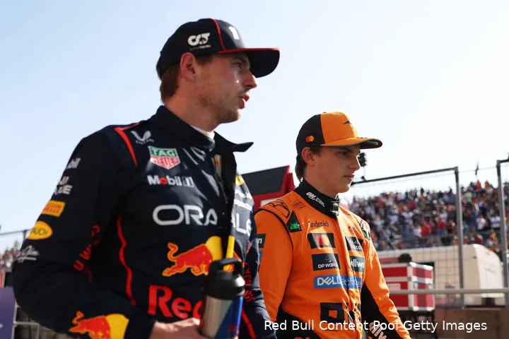 max verstappen red bull racing oscar piastri mclaren gp canada zaterdag 2025