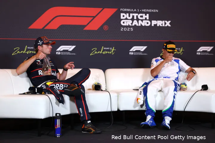red-bull-racing-max-verstappen-isack-hadjar-visa-cash-app-racing-bulls-gp-nederland-2025-zondag-persconferentie