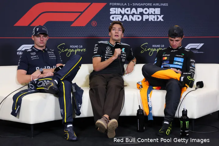 max-verstappen-red-bull-racing-george-russell-mercedes-lando-norris-mclaren-gp-singapore-2025-zondag-persconferentie