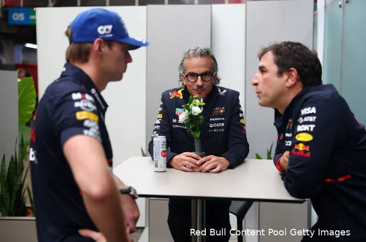 max-verstappen-pierre-wache-laurent-mekies-2025-brazilië