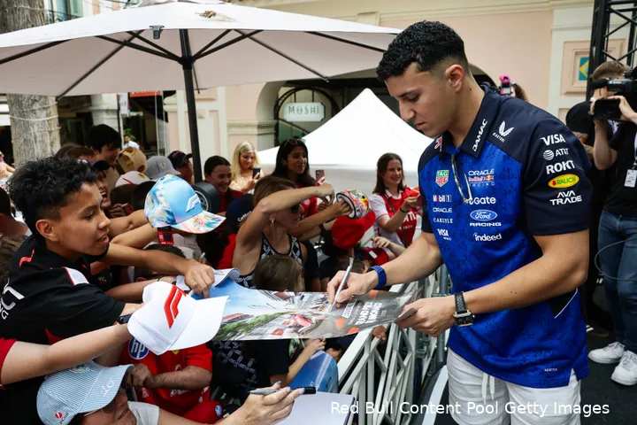 Hadjar-Red Bull-Monaco-vrijdag-2