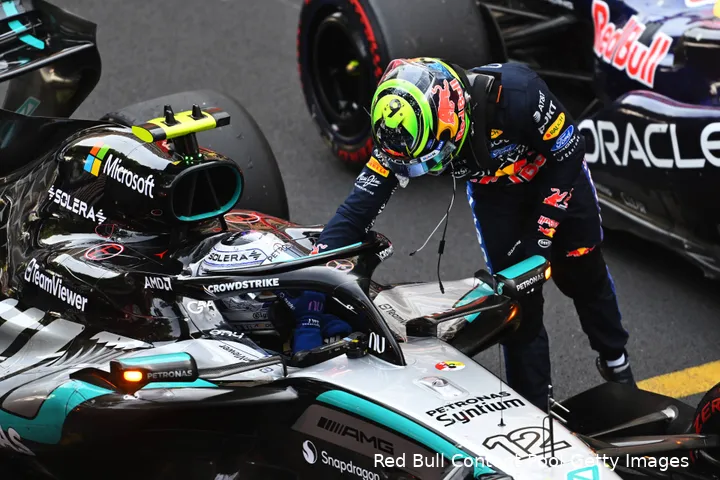 kimi-antonelli-mercedes-isack-hadjar-rb22-red-bull-racing-2026-monaco-zondag-grand-prix