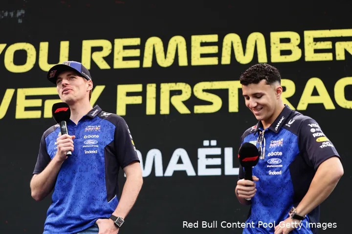 Verstappen-Hadjar-Red Bull-vrijdag- 1