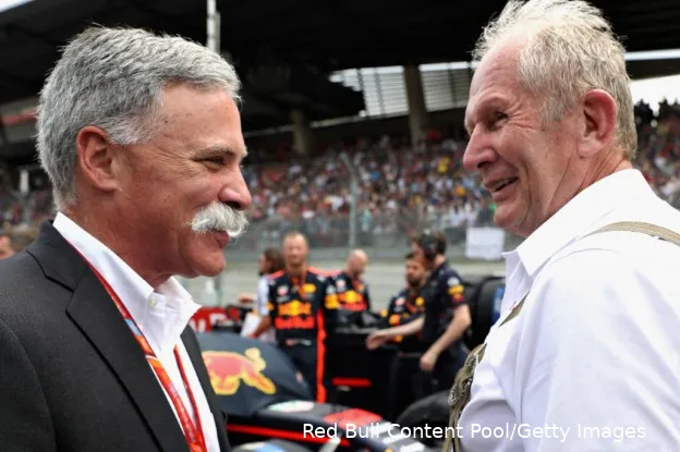 Chase Carey Helmut Marko